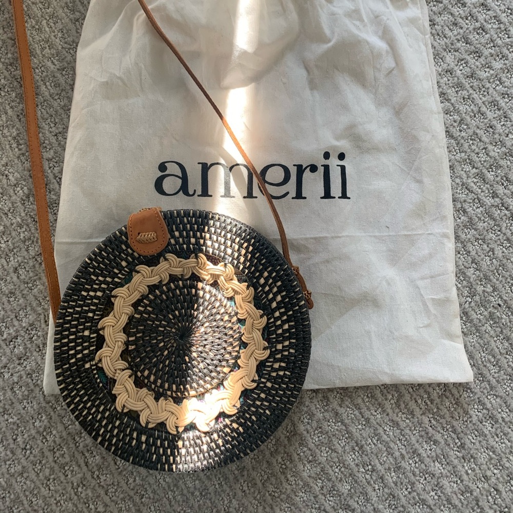Amerii rattan crossbody